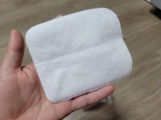 디어엘로디 프리미엄 유기농 베이비 솜티슈 40매 3 + 1 PACK — 5점을 준 리뷰어가 2021년 2월 올린 사용 사진