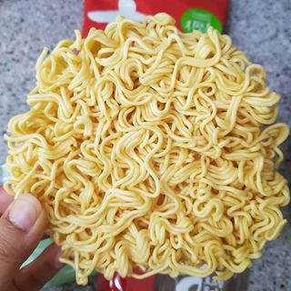 [풀무원] 자연은맛있다 정면, 백면, 홍면  세트 — 5점을 준 리뷰어가 2021년 4월 올린 사용 사진