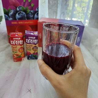 [롯데칠성] 야채듬뿍 더'진한 [롯데칠성] 야채는 이제 COLORFULL! 야채듬뿍  더 진한 레드 4개 +퍼플 4개 (총 8개) — 5점을 준 리뷰어가 2023년 6월 올린 사용 사진