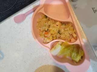 셰프애찬 단호박 백김치 1kg — 3점을 준 리뷰어가 2022년 10월 올린 사용 사진