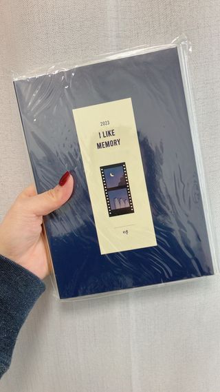 리훈 2023년 아이라이크 모눈 다이어리 미니달력 세트 — 5점을 준 리뷰어가 2022년 12월 올린 사용 사진