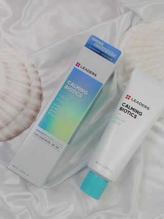 리더스코스메틱 리더스 카밍 바이오틱스 크림 마스크 — 5점을 준 리뷰어가 2021년 5월 올린 사용 사진