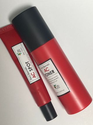 페브유 / FABYOU [페브유 2종 SET] 레드 블레미쉬 AC 토너 + AC스팟 — 4.5점을 준 리뷰어가 2021년 7월 올린 사용 사진