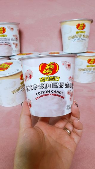 젤리벨리 솜사탕 2종-딸기치즈케이크, 바닐라 — 5점을 준 리뷰어가 2022년 1월 올린 사용 사진
