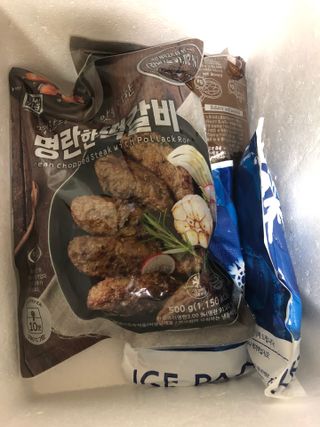 한성기업 명란한 떡갈비 — 5점을 준 리뷰어가 2021년 10월 올린 사용 사진