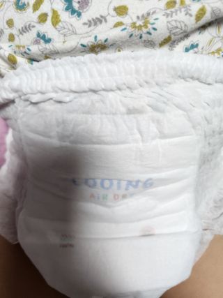 쿠잉 에어드라이  풀커버 팬티기저귀 (L/XL/XXL/XXXL) 1팩 — 5점을 준 리뷰어가 2023년 2월 올린 사용 사진