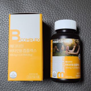 메디타민 비타민B 컴플렉스 — 5점을 준 리뷰어가 2021년 10월 올린 사용 사진