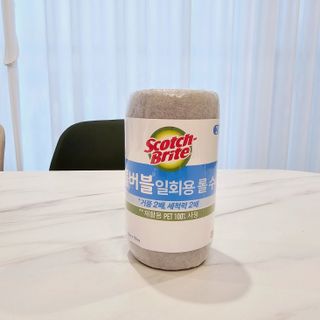 [3M] 스카치브라이트 버블버블 일회용 롤 수세미 — 5점을 준 리뷰어가 2024년 11월 올린 사용 사진