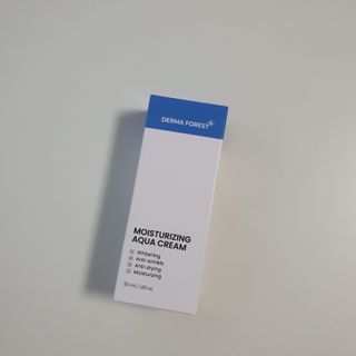더마포레스트 모이스처라이징 아쿠아크림 / 수분크림 히알루론산 펩타이드 보습 미백 주름개선 — 4점을 준 리뷰어가 2021년 6월 올린 사용 사진