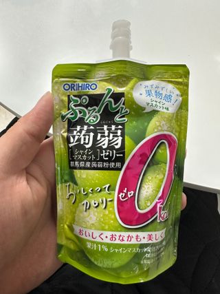 ORIHIRO 오리히로 곤약젤리 제로칼로리 130g 4종 4팩(맛별로 1팩씩) — 5점을 준 리뷰어가 2023년 1월 올린 사용 사진