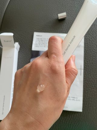 브에노 스킨셀 더마 앰플 — 4점을 준 리뷰어가 2021년 6월 올린 사용 사진