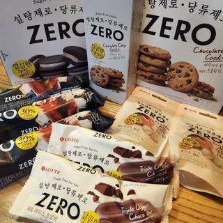 ZERO (초콜릿 칩 쿠키, 카카오 케이크, 후르츠 젤리, 아이스 콜라, 아이스 초코바) — 5점을 준 리뷰어가 2022년 6월 올린 사용 사진