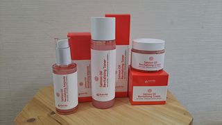 아이앤립 / EYENLIP 아이앤립 연어오일 리바이탈라이징 토너+앰플+크림 3종 세트 — 5점을 준 리뷰어가 2021년 7월 올린 사용 사진