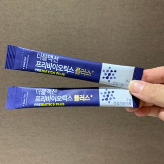 메이준뉴트리 더블액션 프리바이오틱스 플러스+ — 5점을 준 리뷰어가 2021년 5월 올린 사용 사진