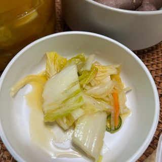 셰프애찬 단호박 백김치 1kg — 4.5점을 준 리뷰어가 2022년 10월 올린 사용 사진