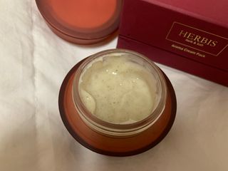 약손명가코스메틱 헤르비스 아로마 크림팩 50ml — 5점을 준 리뷰어가 2021년 2월 올린 사용 사진