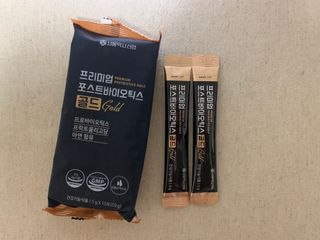 서울약사신협_프리미엄포스트바이오틱스골드_5g x 50포 — 4점을 준 리뷰어가 2021년 1월 올린 사용 사진