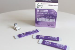 [유산균] 오마이락 프리미엄 포스트바이오틱스 30P — 5점을 준 리뷰어가 2022년 12월 올린 사용 사진