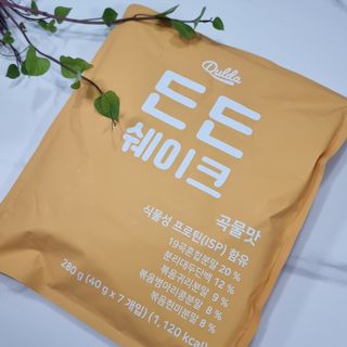 [덜다] 든든 식물성 단백질 쉐이크 40g X 7입 (곡물/딸기) — 5점을 준 리뷰어가 2023년 8월 올린 사용 사진