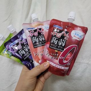 ORIHIRO 오리히로 곤약젤리 제로칼로리 130g 4종 4팩(맛별로 1팩씩) — 5점을 준 리뷰어가 2023년 2월 올린 사용 사진
