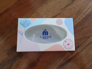 미라클풋 유리발각질제거기 물없이 쓱싹쓱싹 몇번만에 발각질 완벽제거 — 5점을 준 리뷰어가 2021년 10월 올린 사용 사진