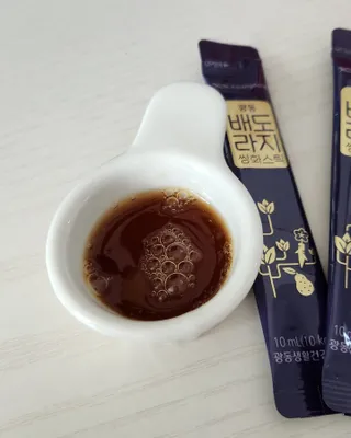 광동생활건강 나우 [광동] 배도라지 쌍화스틱 10mL x 100포 — 5점을 준 리뷰어가 2023년 3월 올린 사용 사진