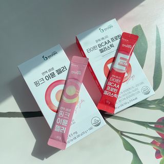 인디닥터 면역 생생 핑크 이뮨 젤리 + 타이탄 BCAA 프로틴 젤리스틱 — 5점을 준 리뷰어가 2022년 4월 올린 사용 사진