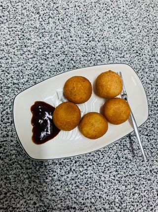가치식탁 리얼쫀득치즈볼 — 5점을 준 리뷰어가 2021년 2월 올린 사용 사진