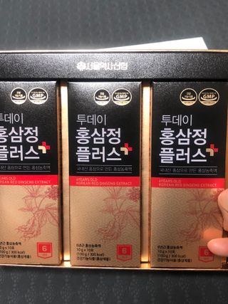 서울약사신협_투데이홍삼정플러스스틱_10g x 30포 — 4.5점을 준 리뷰어가 2021년 6월 올린 사용 사진