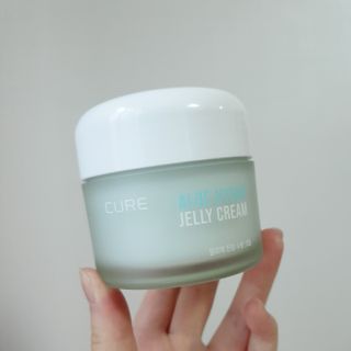 김정문알로에 큐어 큐어 알로에 리프레쉬 젤리 세럼, 큐어 알로에 하이드로 젤리 크림 — 5점을 준 리뷰어가 2021년 3월 올린 사용 사진