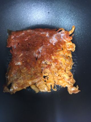 불타 호랑이 닭발 250g — 3.5점을 준 리뷰어가 2021년 7월 올린 사용 사진