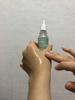 나나스킨 콤플렉스씨쓰리닥터클리어앰플 — 5점을 준 리뷰어가 2021년 10월 올린 사용 사진