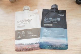 일일하우 슬리밍 플랜B 고소한 귀리맛, 진한 카카오맛 (체중조절식) — 5점을 준 리뷰어가 2023년 7월 올린 사용 사진