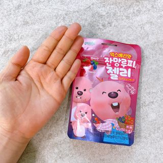 [팔도] 잔망루피젤리 믹스베리맛 42g 8개 — 5점을 준 리뷰어가 2022년 1월 올린 사용 사진