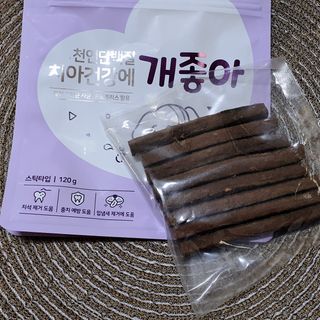 My Pet Care 천연단백질 치아건강에 개좋아 — 5점을 준 리뷰어가 2021년 1월 올린 사용 사진