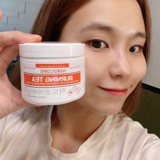 뉴트리션팩토리 하드코어버닝티 오리지널 — 5점을 준 리뷰어가 2021년 10월 올린 사용 사진