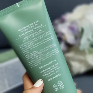 팜스테이 티트리 바이옴 카밍 아크네 폼 — 5점을 준 리뷰어가 2022년 4월 올린 사용 사진