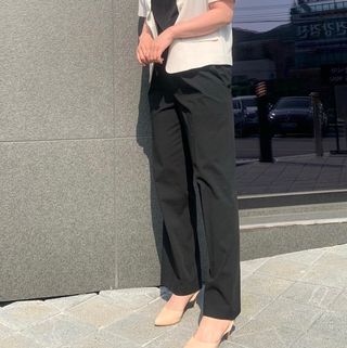 비클리프 여성 성수동 수제화 에나멜 구두 슬링백 7cm — 5점을 준 리뷰어가 2022년 6월 올린 사용 사진