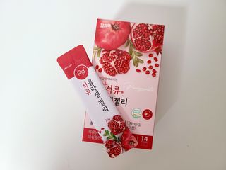 함초록 Rg+ 석류콜라겐젤리 — 5점을 준 리뷰어가 2021년 3월 올린 사용 사진