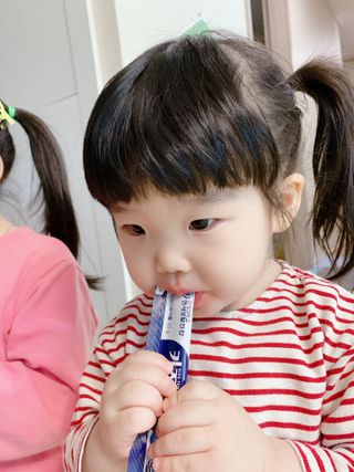 키즈텐플러스 연세 키즈텐 플러스 1개월 — 5점을 준 리뷰어가 2021년 4월 올린 사용 사진