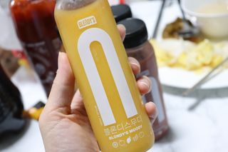 BLENDY'S 핑크 스무디+블론디 스무디 — 4.5점을 준 리뷰어가 2021년 9월 올린 사용 사진
