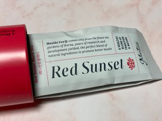 마시다 붉은 석양 빛을 담은 프리미엄 수제 블렌딩 홍차, 레드선셋블랙티 — 5점을 준 리뷰어가 2021년 3월 올린 사용 사진