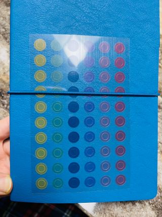 리훈 2022년 이야기 다이어리 그란데 1년형 — 5점을 준 리뷰어가 2021년 10월 올린 사용 사진