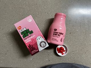 앙팡 츄어블 식물성 오메가3 1000mg x 80캡슐 — 5점을 준 리뷰어가 2022년 10월 올린 사용 사진