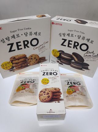 ZERO (초콜릿 칩 쿠키, 카카오 케이크, 후르츠 젤리, 아이스 콜라, 아이스 초코바) — 5점을 준 리뷰어가 2022년 6월 올린 사용 사진