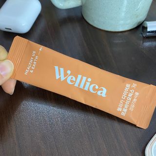 웰리카 다이어트 프로바이오틱스 — 2.5점을 준 리뷰어가 2020년 12월 올린 사용 사진