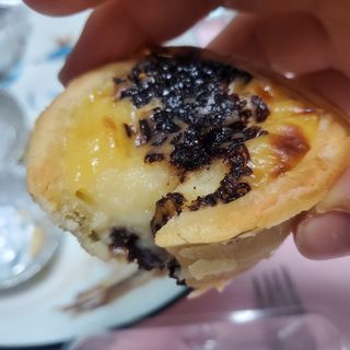 디앙뜨 포르투갈 에그타르트 오리지널 맛+패션후르츠+초콜릿타르트 맛 중 택1 — 5점을 준 리뷰어가 2021년 7월 올린 사용 사진