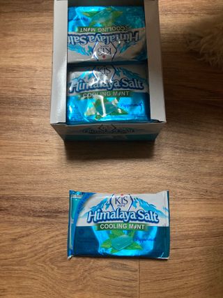 마요라 히말라야 솔트 캔디 2종-페퍼민트 맛, 라임민트 맛 — 4.5점을 준 리뷰어가 2022년 12월 올린 사용 사진