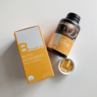 메디타민 비타민B 컴플렉스 — 5점을 준 리뷰어가 2021년 4월 올린 사용 사진