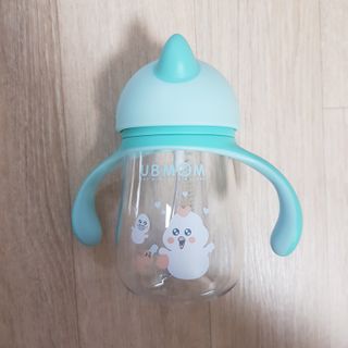 유비맘 트라이탄 코니빨대컵_컬러 랜덤 발송 — 5점을 준 리뷰어가 2021년 3월 올린 사용 사진